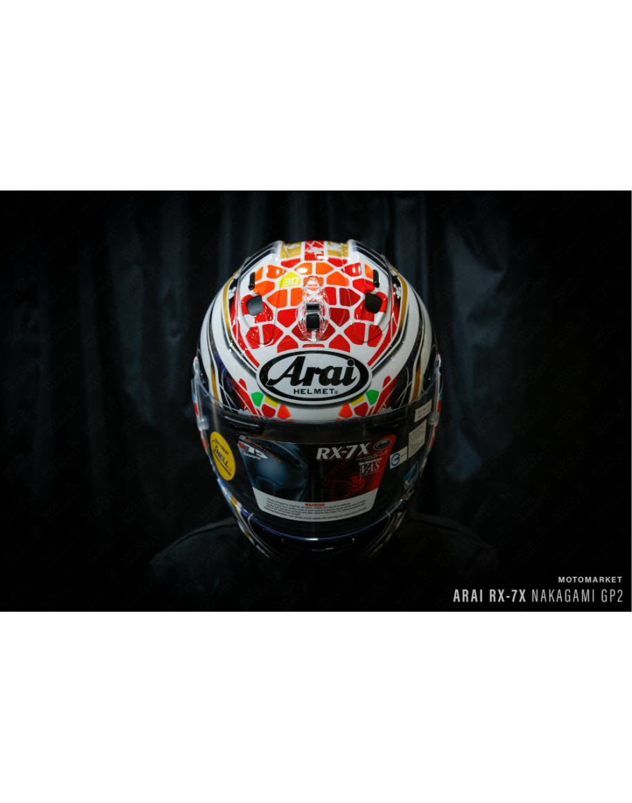 ■中古■Arai■RX7RR■中上貴晶■Ｌ■ SB6X付き■ 東京モーターサイクルショーへお邪魔しました。 | しゃぼん玉